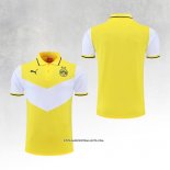 Borussia Dortmund Shirt Polo 22/23 Yellow and White