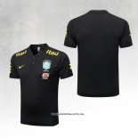 Brazil Shirt Polo 22/23 Black
