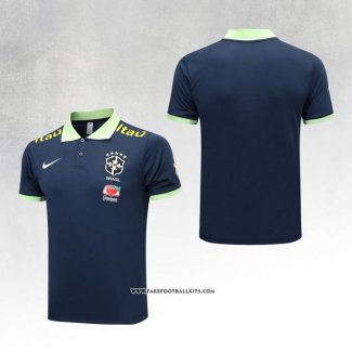 Brazil Shirt Polo 23/24 Blue