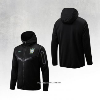 Chaqueta con Capucha del Brazil 22/23 Black