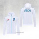 Chaqueta con Capucha del Napoli 22/23 White