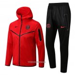 Hooded Tracksuit Paris Saint-Germain 22/23 Red