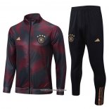 Jacket Tracksuit Germany 22/23 Red and Black