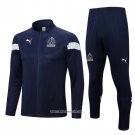 Jacket Tracksuit Olympique Marseille 22/23 Blue Oscuro