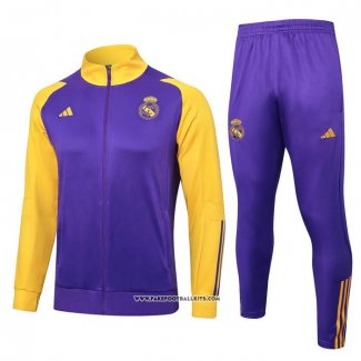 Jacket Tracksuit Real Madrid 23/24 Purpura