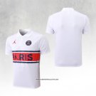 Paris Saint-Germain Jordan Shirt Polo 22/23 White