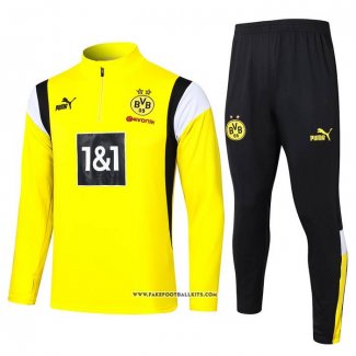 Sweatshirt Tracksuit Borussia Dortmund 23/24 Yellow