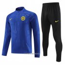 Sweatshirt Tracksuit Inter Milan 23/24 Blue