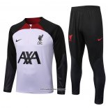 Sweatshirt Tracksuit Liverpool 22/23 Purpura