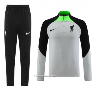 Sweatshirt Tracksuit Liverpool 23/24 Grey