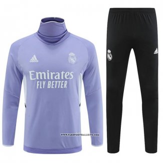 Sweatshirt Tracksuit Real Madrid 2022 Purpura