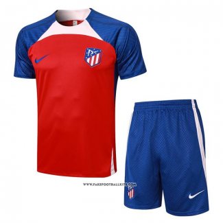 Tracksuit Atletico Madrid Short Sleeve 23/24 Red - Shorts