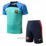 Tracksuit Barcelona Short Sleeve 22/23 Green - Shorts