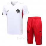 Tracksuit Flamengo Short Sleeve 23/24 White - Shorts