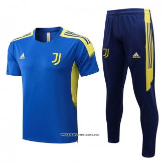 Tracksuit Juventus Short Sleeve 22/23 Blue