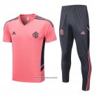 Tracksuit SC Internacional Short Sleeve 22/23 Rosa