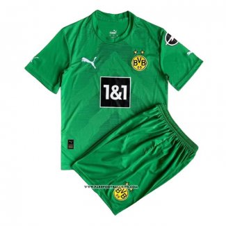 Borussia Dortmund Goalkeeper Shirt Kid 22/23 Green