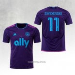 Charlotte FC Player Swiderski Away Shirt 23/24