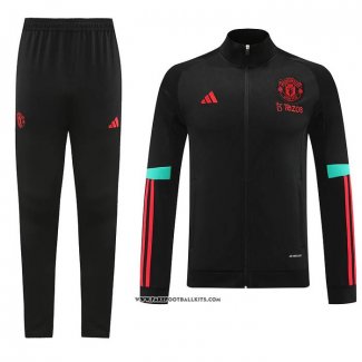 Jacket Tracksuit Manchester United 23/24 Black