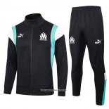 Jacket Tracksuit Olympique Marseille 23/24 Black