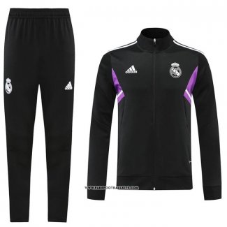 Jacket Tracksuit Real Madrid 22/23 Black