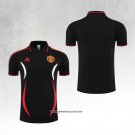 Manchester United Shirt Polo 22/23 Black