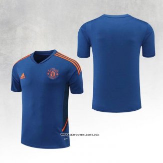 Manchester United Training Shirt 22/23 Blue