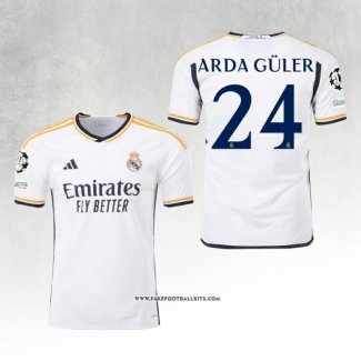 Real Madrid Player Arda Guler Home Shirt 23/24