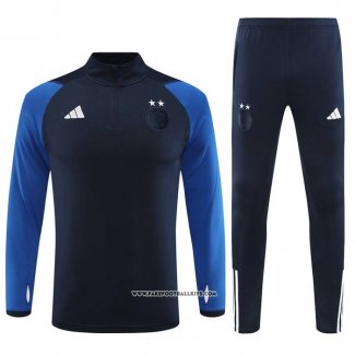 Sweatshirt Tracksuit Algeria 23/24 Blue