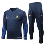 Sweatshirt Tracksuit France 22/23 Blue