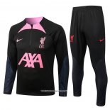 Sweatshirt Tracksuit Liverpool Kid 22/23 Black