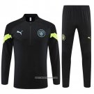 Sweatshirt Tracksuit Manchester City 22/23 Black