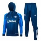 Sweatshirt Tracksuit Manchester United 23/24 Blue