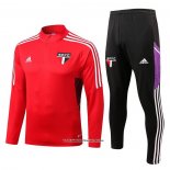 Sweatshirt Tracksuit Sao Paulo 22/23 Red