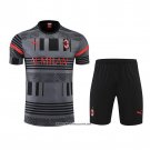 Tracksuit AC Milan Short Sleeve 22/23 Grey - Shorts