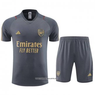 Tracksuit Arsenal Short Sleeve 23/24 Grey - Shorts