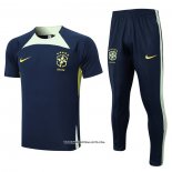 Tracksuit Brazil Short Sleeve 22/23 Blue