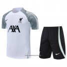 Tracksuit Liverpool Short Sleeve 22/23 White - Shorts