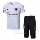 Tracksuit Sao Paulo Short Sleeve 23/24 White - Shorts