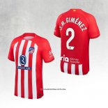 Atletico Madrid Player J.M.Gimenez Home Shirt 23/24