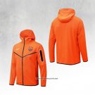 Chaqueta con Capucha del Barcelona 22/23 Orange