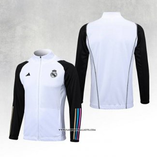 Jacket Real Madrid 23/24 White and Black