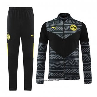 Jacket Tracksuit Borussia Dortmund 22/23 Grey