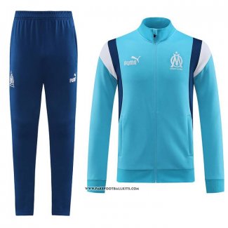 Jacket Tracksuit Olympique Marseille 23/24 Blue