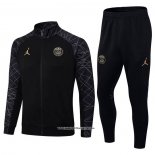 Jacket Tracksuit Paris Saint-Germain Jordan 23/24 Black