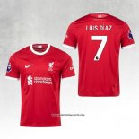 Liverpool Player Luis Diaz Home Shirt 23/24