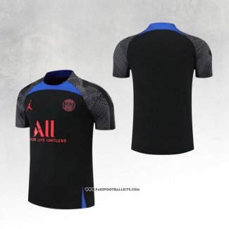 Paris Saint-Germain Training Shirt 22/23 Black and Blue