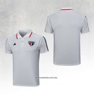 Sao Paulo Shirt Polo 23/24 Grey