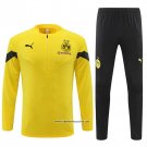 Sweatshirt Tracksuit Borussia Dortmund 22/23 Yellow