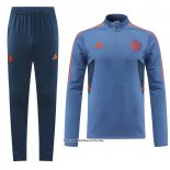 Sweatshirt Tracksuit Manchester United 22/23 Blue